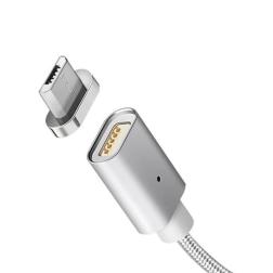 Кабель  USB Metal Magnetic micro USB 1m