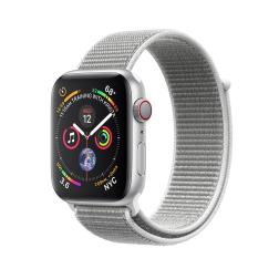 Apple Watch Silver  Series 4 40mm GPS+Cellular Aluminum Case with Seashell Sport Loop