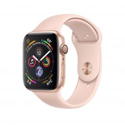 Apple Watch Gold Series 4 44mm Aluminum Case with Pink Sand Sport Band