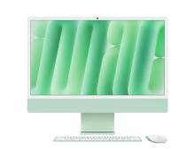 Моноблок Apple iMac 24 Retina 4,5K (M4, 8C CPU/8C GPU, 2024), 16 Гб, 256 Гб SSD, зеленый (MWUE3)