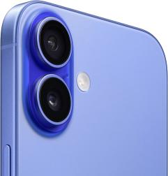 Смартфон Apple iPhone 16 256GB, Ultramarine (синий)