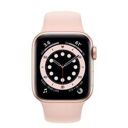 Apple Watch 6 40mm GPS Gold Aluminum Case with Rose Gold Sport Band