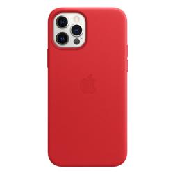 Кожаный чехол MagSafe для iPhone 12 Pro/iPhone 12, (PRODUCT)RED