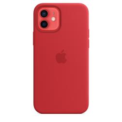 Силиконовый чехол MagSafe для iPhone 12 и iPhone 12 Pro, красный цвет (PRODUCT)RED