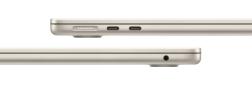 Ноутбук Apple MacBook Air 13 (M4, 10C CPU/8C GPU, 2025), 16 ГБ, 256 ГБ SSD, Starlight (MW0Y3)