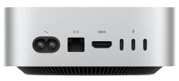 Apple Mac mini M4 (10C CPU / 10C GPU), 24 ГБ, 1 Тб, серебристый (Z1JX0001B)