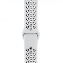 Ремешок Aple Whatch Nike 44/42 mm белый/чёрный