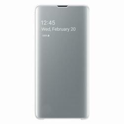 Чехол книжка View Led на Samsung s10+ ( Silver)