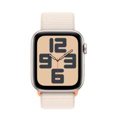 Умные часы Apple Watch SE 2023 GPS 44mm Starlight Aluminium Case with Starlight Sport Loop (MRE63)