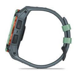 Умные часы Garmin Instinct 3 50 mm Amoled Neo Tropic with Twilight Band (010-03020-01), зеленый