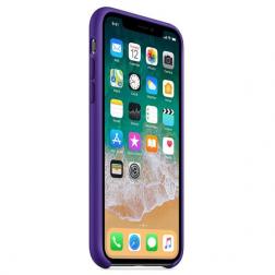 Чехол для iPhone X Силиконовый , цвет «ультрафиолет»