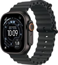 Apple Watch Ultra 3 (2025) 49mm Black Titanium Case with Black Ocean Band Apple Watch Ultra 3 (2025) 49mm Black Titanium Case with Black Ocean Band